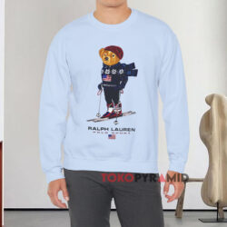 Polo Ralph Lauren Ski Bear Polo Sport Shirt 4 Polo Ralph Lauren Ski Bear Polo Sport Blue Sweatshirt