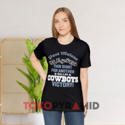 Post Malone Blessed This Shirt For Another Dallas Cowboys Victory Black T shirt