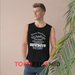Post Malone Blessed This Shirt For Another Dallas Cowboys Victory 2 Post Malone Blessed This Shirt For Another Dallas Cowboys Victory Black Tank Top
