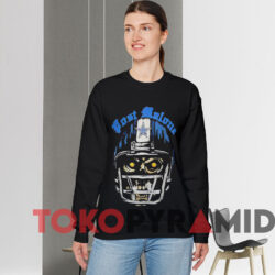Post Malone x Dallas Cowboys Skull T-shirt 2 Post Malone X Dallas Cowboys Skull T shirt Black Sweatshirt