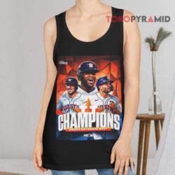 Poster Houston Astros Champions American League West MLB Shirt 2 Poster Houston Astros Champions American League West Mlb Tank Top