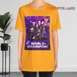 Poster Max Verstappen 2024 Formula 1 World Championship Shirt 2 Poster Max Verstappen 2024 Formula 1 World Championship Yellow T shirt