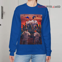 Poster Mlb Ny Yankees And La Dodgers Will Face Off In The World Series For The 12th Time 2024 Sweatshirt