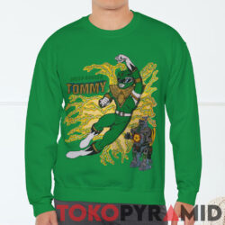 Power Rangers Green Ranger Tommy Shirt Sweatshirt