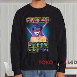 Powerline Stand Out Tour '94 T-shirt 4 Powerline Stand Out Tour '94 T shirt Black Sweatshirt