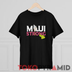 Praying For Maui Strong Ikaika Hawaii Wildfires Support Shirt 3 Praying For Maui Strong Ikaika Hawaii Wildfires Support Hanging Black T shirt
