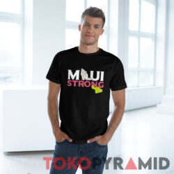 Praying For Maui Strong Ikaika Hawaii Wildfires Support T shirt Man