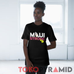 Praying For Maui Strong Ikaika Hawaii Wildfires Support Shirt 2 Praying For Maui Strong Ikaika Hawaii Wildfires Support T shirt Woman