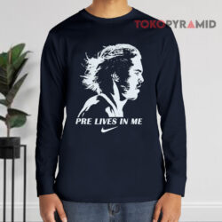 Pre Lives In Me Steve Prefontaine Running Long sleeved