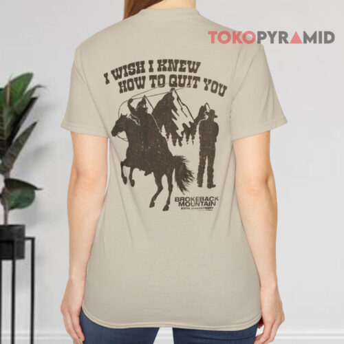 Pride Brokeback Mountain T shirt Back