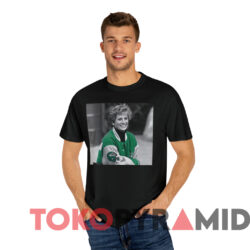 Princess Diana Wearing Philadelphia Eagles Jacket T shirt Black T shirt