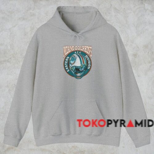 Pro Player Miami Dolphins 1995 Shirt Grey Hoodie