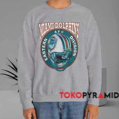 Pro Player Miami Dolphins 1995 Shirt Grey Sweatshirt