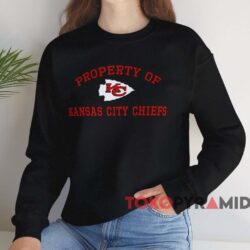 Property Of Kansas City Chiefs Shirt Black Sweatshirt