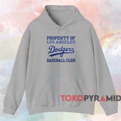 Property Of Los Angeles Dodgers Shirt 2 Property Of Los Angeles Dodgers Shirt Grey Hoodie