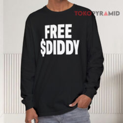 Protesters Wearing Free Diddy Shirt 4 Protesters Wearing Free Diddy Long sleeved
