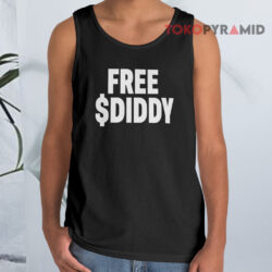 Protesters Wearing Free Diddy Shirt 2 Protesters Wearing Free Diddy Tank Top