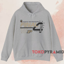Purdue Boilermakers 2024 NCAA Final 4 Shirt 2 Purdue Boilermakers 2024 Ncaa Final 4 Shirt Grey Hoodie