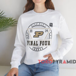 Purdue Boilermakers 2024 NCAA Men's Basketball Tournament March Madness Final Four Shirt 3 Purdue Boilermakers 2024 Ncaa Men's Basketball Tournament March Madness Final Four Shirt White Sweatshirt