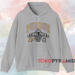 Purdue Boilermakers 2024 NCAA Men's Tournament March Madness Final Four Shirt 2 Purdue Boilermakers 2024 Ncaa Men's Tournament March Madness Final Four Shirt Grey Hoodie
