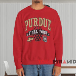 Purdue Boilermakers 2024 NCAA Men's Tournament March Madness Final Four Shirt 4 Purdue Boilermakers 2024 Ncaa Men's Tournament March Madness Final Four Shirt Red Sweatshirt