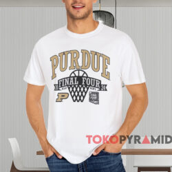 Purdue Boilermakers 2024 Ncaa Men's Tournament March Madness Final Four Shirt White T shirt