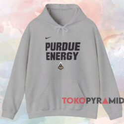 Purdue Boilermakers 2024 On-Court Bench Energy Shirt 2 Purdue Boilermakers 2024 On court Bench Energy Shirt Grey Hoodie