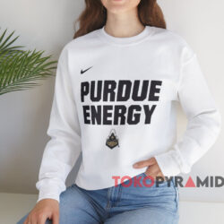 Purdue Boilermakers 2024 On-Court Bench Energy Shirt 4 Purdue Boilermakers 2024 On court Bench Energy Shirt White Sweatshirt