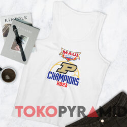 Purdue Maui Invitational Shirt Maui Invitational Champions 2023 T-shirt 4 Purdue Maui Invitational Shirt Maui Invitational Champions 2023 T shirt White TankTop