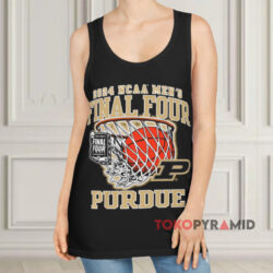 Purdue MBB 2024 Final Four Shirt 2 Purdue Mbb 2024 Final Four Black Tank Top