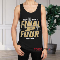 Purdue Mbb 2024 Final Four Phoenix Black Tank Top