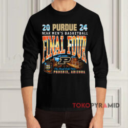 Purdue Mbb 2024 Final Four Streetwear Black Long sleeved
