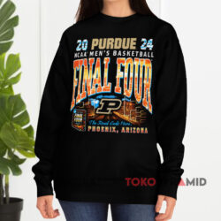 Purdue Mbb 2024 Final Four Streetwear Black Sweatshirt