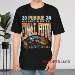 Purdue Mbb 2024 Final Four Streetwear Black T shirt
