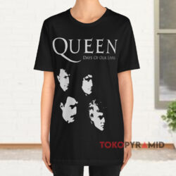 Queen Days Of Our Lives Balck T shirt