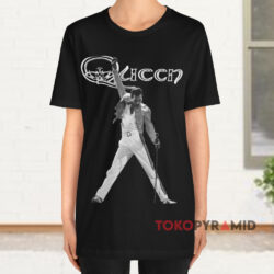 Queen Freddie Mercury Black T shirt