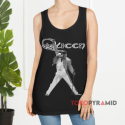 Queen Freddie Mercury Shirt 2 Queen Freddie Mercury Black Tank Top
