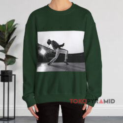 Queen Freddie Mercury Howl Shirt 3 Queen Freddie Mercury Howl Green Sweatshirt