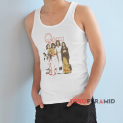 Queen Japan Kaos Band Shirt 2 Queen Japan Kaos Band White Tank Top