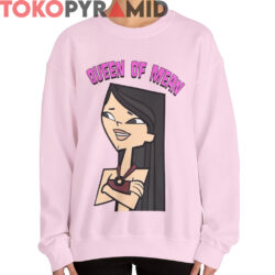 Queen Of Mean Total Drama Island Heather Shirt 2 Queen Of Mean Total Drama Island Heather Shirt