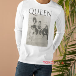 Queen Stairs Slim Fit Shirt 4 Queen Stairs Slim Fit White Long sleeved