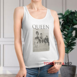 Queen Stairs Slim Fit Shirt 2 Queen Stairs Slim Fit White Tank Top