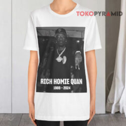 R i p Rich Homie Quan 1989 2024 White T shirt