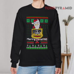 Radiology Ugly Christmas Black Sweatshirt