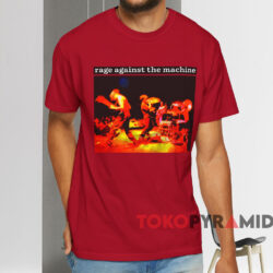 Rage Against The Machine Anger Is Gift T shirt Red T shirt