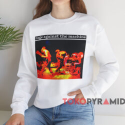 Rage Against The Machine Anger Is Gift T-shirt 4 Rage Against The Machine Anger Is Gift T shirt White Sweatshirt