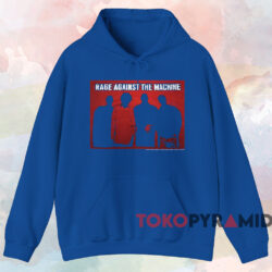 Rage Against The Machine Debut T-Shirt 2 Rage Against The Machine Debut T shirt Blue Hoodie