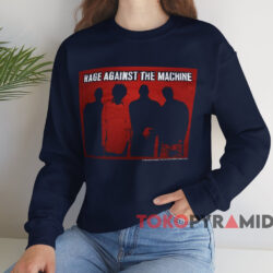 Rage Against The Machine Debut T-Shirt 4 Rage Against The Machine Debut T shirt Navy Sweatshirt