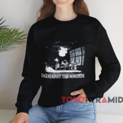 Rage Against The Machine Live Jump T-shirt 4 Rage Against The Machine Live Jump T shirt Black Sweatshirt