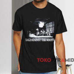 Rage Against The Machine Live Jump T shirt Black T shirt